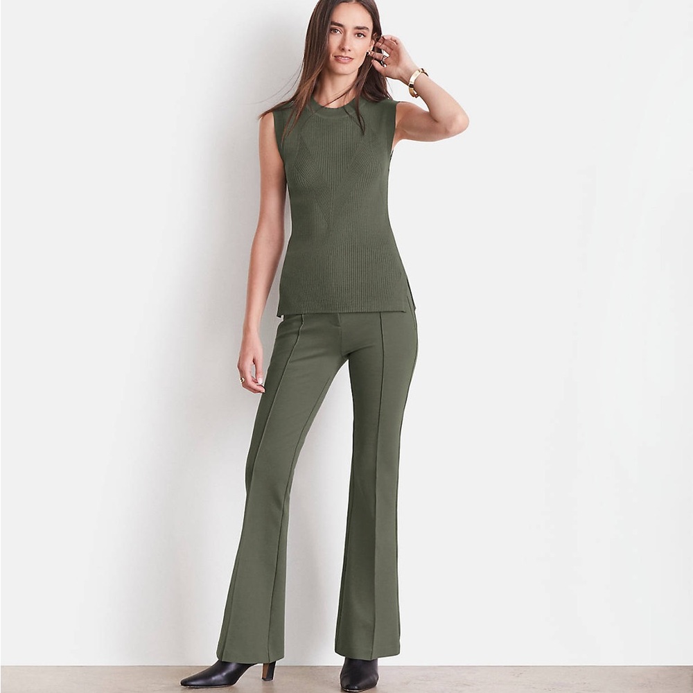 LOFT Versa Olive Ribbed Tank
